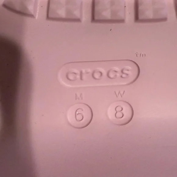 CROCS Bella Glitter Clog in Sparkling Pink - Picture 11 of 11